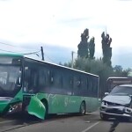 ДТП с автобусом вновь произошло в Алматы