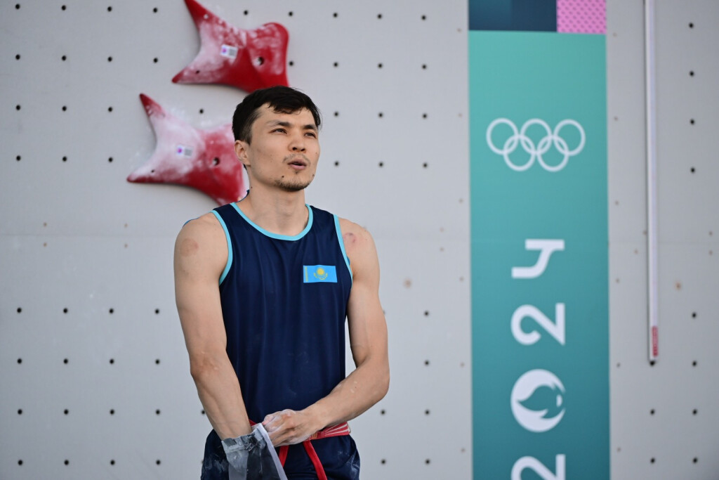 Скалолаз Амир Маймуратов установил олимпийский рекорд