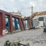 Сразу несколько коммерческих объектов снесли в Алматы