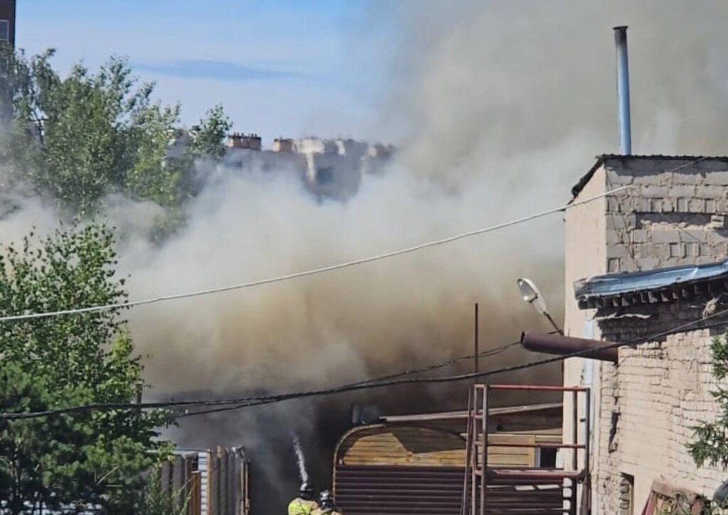 В Астане за последние сутки произошло три пожара в банях