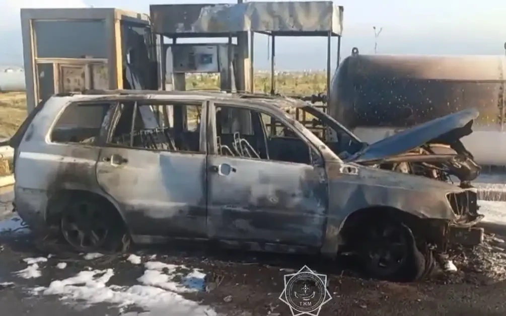 Пожарный предотвратил взрыв на АЗС в Алматы