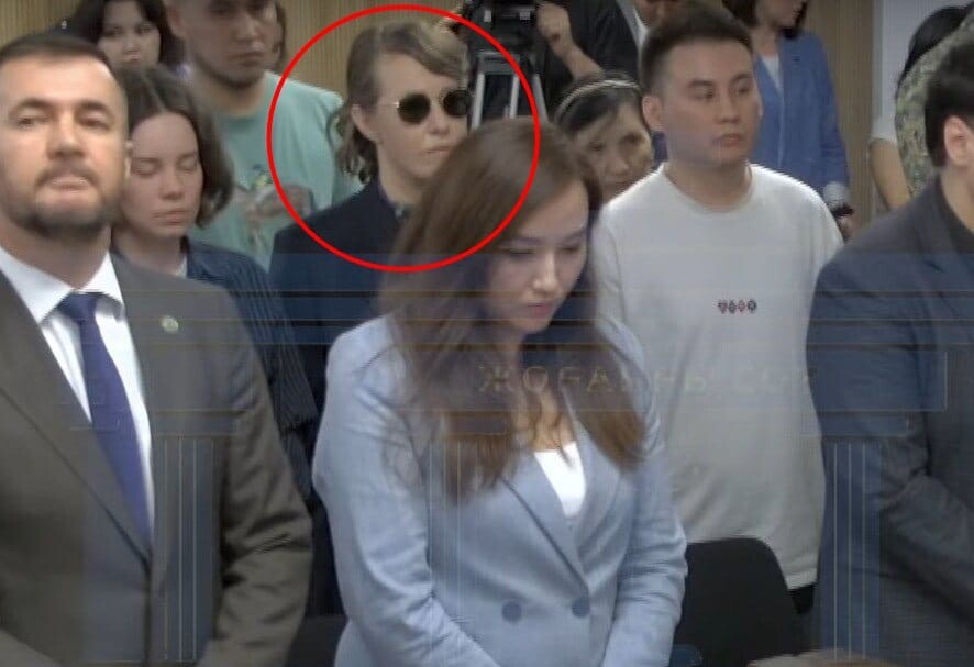 Ксения Собчак приехала на суд по делу Бишимбаева